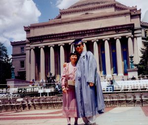 Grandma at my Columbia University Graduation
