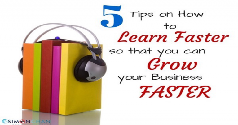 5 tips to lear fast
