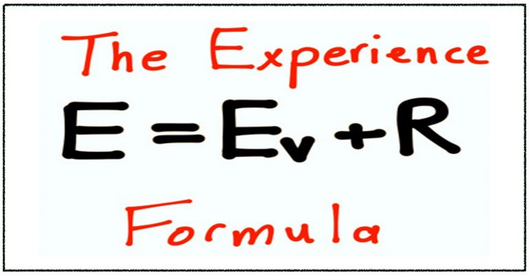 The Experience Formula by Simon Chan