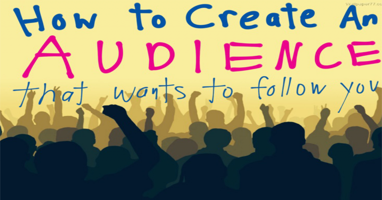 how to create an audience