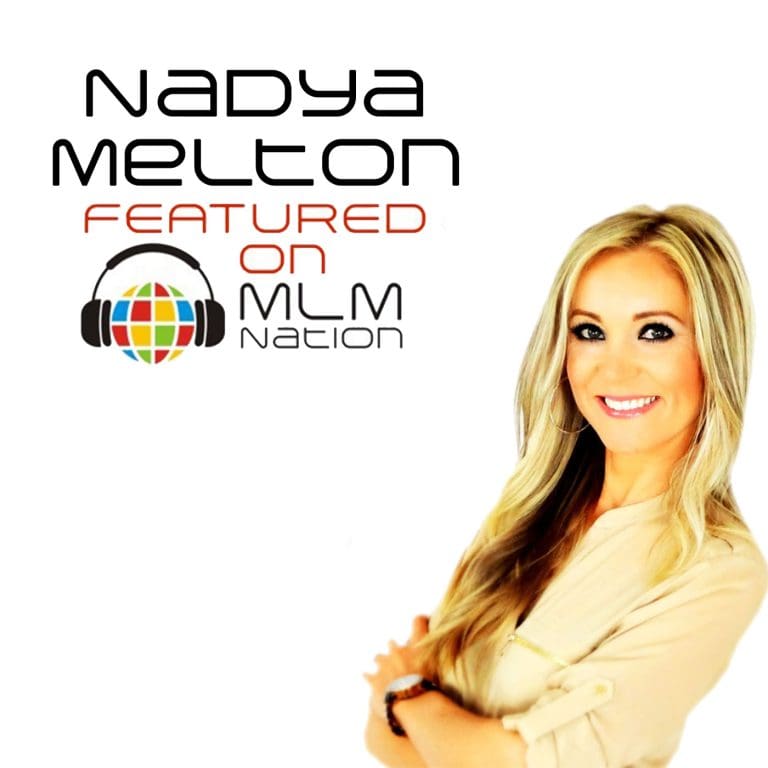 Nadya Melton sharing expert insights on branding yourself on social media for network marketing success.