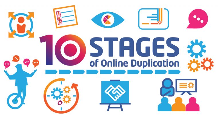 !0 Stages of Online Duplication
