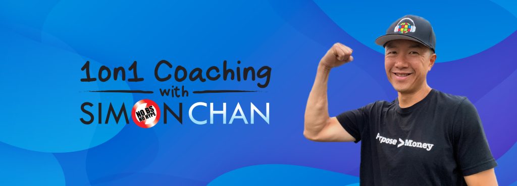 1 on 1 coaching with Simon Chan