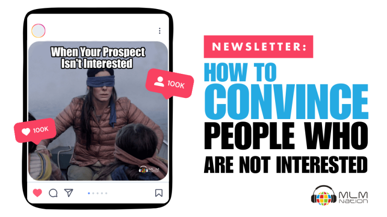 How to Convince People Who Are Not Interested