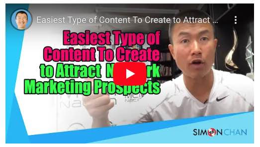 Easiest Type of Content To Create to Attract Network Marketing Prospects