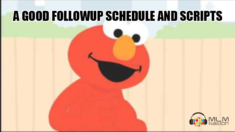 Followup Schedule and Scripts for Your Network Marketing Business
