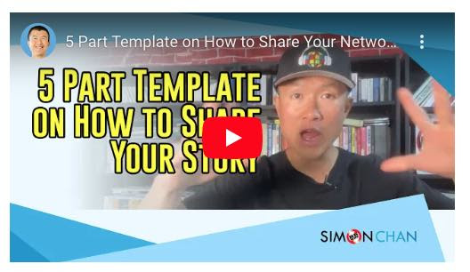 5 Part Template on How to Share Your Network Marketing Story