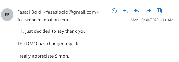 Testimonial DMO Fasasi