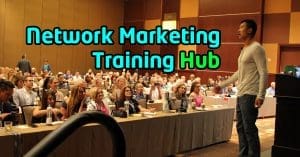 Social media thumbnail for MLM Nation webpage with complete network marketing training library and MLM videos