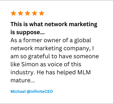 Michael mlm podcast testimonial network marketing podcast reviews